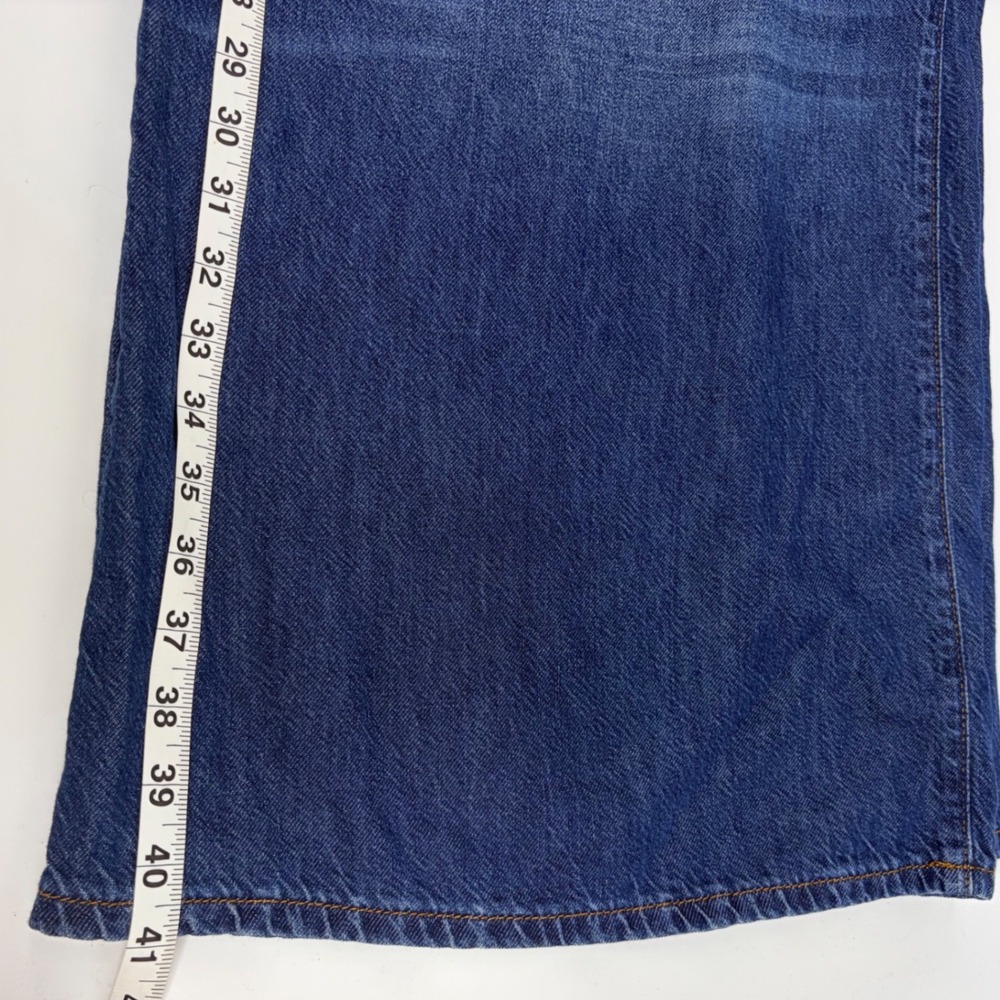 Pilcro Anthropologie High Rise Wide Leg Jeans 30 Medium Wash Cotton Boho Chic - Picture 15 of 16